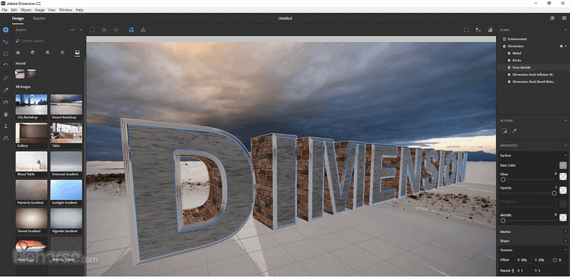 Adobe Dimension 2023 v3.4.8 – Hướng dẫn cài đặt chi tiết