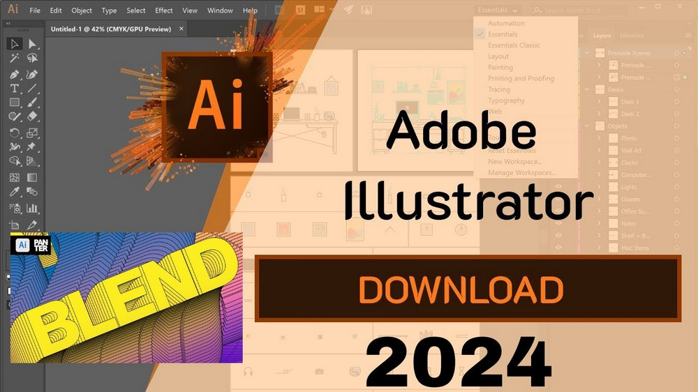 Download Illustrator 2024 Portable